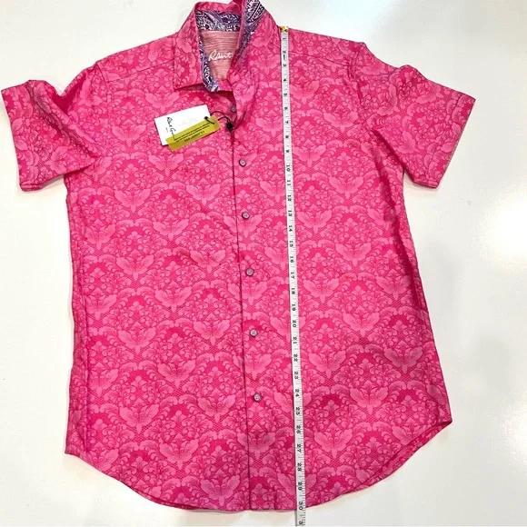 FINAL PRICE Robert Graham Bayview Classic Fit Short Sleeve Shirt - Picture 10 of 10